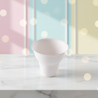 Échantillon Gratuit : Gobelets en Papier Jetables avec Couvercle pour Fêtes, Friandises, Desserts, Snacks, Sundaes, Yaourts, Mariages, Anniversaires