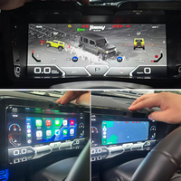 Affichage numérique pour Suzuki Jimny JB64/JB74 2019+ Tableau de bord LCD Compteur de vitesse Cockpit virtuel GPS 3UI avec fonction TPMS