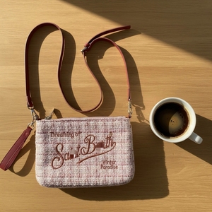 <span class=keywords><strong>Borsa</strong></span> a <span class=keywords><strong>Tracolla</strong></span> in Tweed Rosa per <span class=keywords><strong>Donna</strong></span>, <span class=keywords><strong>Borsa</strong></span> Messenger in Tessuto Tweed con <span class=keywords><strong>Tracolla</strong></span> Staccabile, <span class=keywords><strong>Borsa</strong></span> per il Trucco alla Moda - Product Image 5