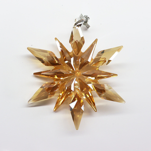 Crystal Christmas Tree Hanging Decoration Crystal Snowflake for Christmas <b>Gift</b> - Product Image 4