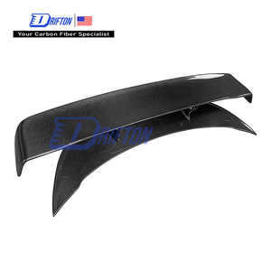 สปอยเลอร์หลังคาร์บอนไฟเบอร์แบบเดี่ยวทรง GT ลายทอ 3K/6K/12K สำหรับ Nissan 370Z GT Wing - Product Image 2