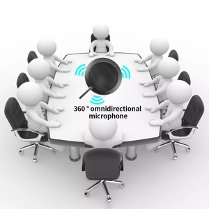 ไมโครโฟนตั้งโต๊ะแบบ USB สำหรับร้องคาราโอเกะ ไมค์ USB แบบมีสายขนาดเล็กสำหรับคอมพิวเตอร์และมือถือ ไมโครโฟนตั้งโต๊ะทันสมัยทำจากโลหะ - Product Image 4