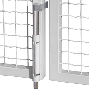 Charnières de portail piétonnier en acier forgé réglables <span class=keywords><strong>MRT</strong></span> Design, tube carré, portail manuel à bascule - Product Image 3