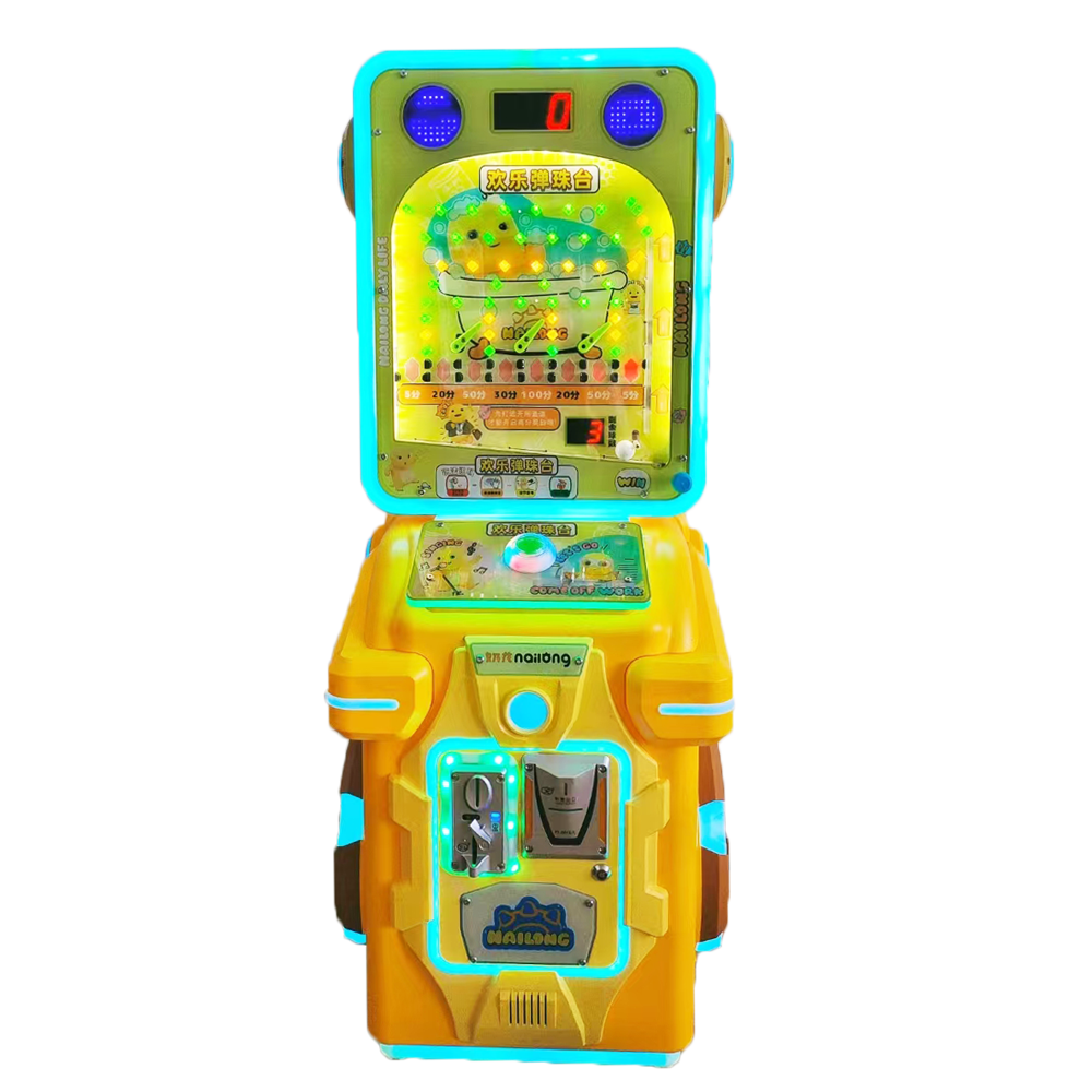 Mesa de pinball feliz