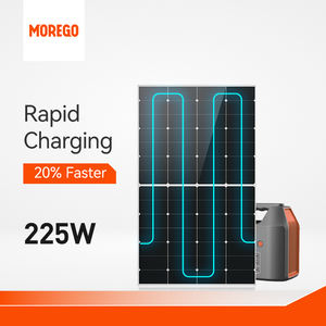 Mogegosolar 225W 200 와트 단결정 태양 전지 패널 가격 200 w Pv 태양 전지 패널 비용 200 <span class=keywords><strong>wp</strong></span> 최고 품질 - Product Image 3
