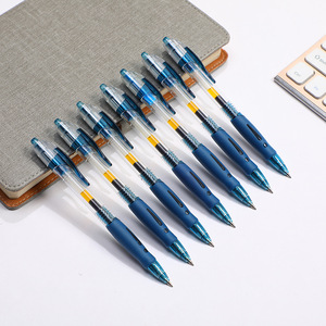 Juego de Bolígrafos de Gel Retráctiles con Logotipo Personalizado al por Mayor, con Agarre Cómodo y Escritura Suave en Tinta Roja, Azul y Negra, Bolígrafos de Rodillo de Plástico - Product Image 4