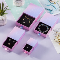 Boîte d'emballage en carton de luxe avec Logo personnalisé, coffret en papier pour bijoux avec impression, top et bas à lèvres, boîte cadeau en papier
