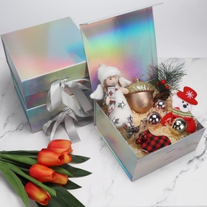 Wholesale Customization Recyclable Clothing Packaging <b>Magnetic</b> Closure Folding <b>Gift</b> <b>Box</b> With Custom Ribbon - Product Image 5