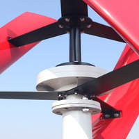 Turbine éolienne à axe Vertical, générateur d'énergie libre, 1000W, 24V, 48V, 3 pales, moulin à vent pour la maison, la ferme et la rue