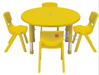 Meubles de maternelle, table d'étude réglable pour garderie, ensembles de meubles pour enfants, ensemble bureau et chaise pour crèche