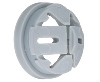 Connecteur de câble 1/2 po. Connecteur à Encliquetage en PVC Connecteur à Encliquetage en Nylon Gris Homologué ANT BUSHING 1/2