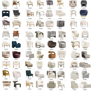 เก้าอี้พักผ่อนอะคริลิคสำหรับห้องนั่งเล่นสมัยใหม่ - Product Image 6