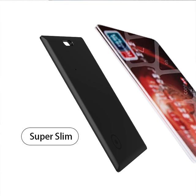 Slim Finder Device Certified Find My Tracker Smart Card GPS Wallet Luggage Locator Tag for Pets and Items