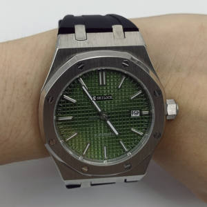 Reloj de Pulsera Mecánico Automático Simple de Lujo para Hombre de 42 mm, NH35, Resistente al Agua, con Cristal de Zafiro - Product Image 5