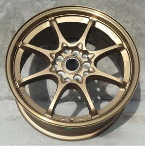 HK32JT023 <span class=keywords><strong>llantas</strong></span> de ruedas SUV de lujo 16 pulgadas 5X100/114,3 ET 38mm CB 67,1 aleación de aluminio fundido modificación cubo de rueda de coche - Product Image 3