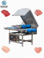 Machine à découper automatique industrielle et commerciale pour viande fraîche (poulet, bœuf, poitrine) avec moteur 220V