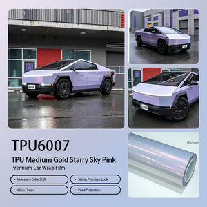 Película de Vinilo para Automóviles TPU Color Rosa Pasión, Vinilo para Envolver Automóviles Completamente, Auto Reparable, 7.5mil, Proveedor de Película Automotriz - Product Image 5