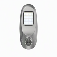 Nouvelle lampe solaire LED de rue 30W avec verre trempé, type split, contrôleur MPPT