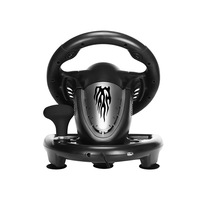 Volante de Carreras PXN V3 para Juegos de PC, Volante USB con Pedales para Juegos de Carreras para PC con Windows/PS3/PS4/Xbox One/Nintendo Switch