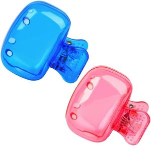 Protège-tête de brosse à dents en plastique avec clip pour voyage et usage domestique – Accessoire de salle de bain tendance et articles divers quotidiens - Product Image 1