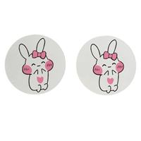 Autocollant d'étiquette adhésive ronde BOPP en forme de griffe d'amour personnalisé imprimé UV permanent double face pour la décoration d'emballage de boîte de sac cadeau