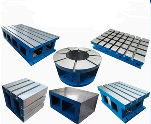 Placa Base de prueba Placa de sujeción Placa de montaje de hierro fundido Marco de base de fundición Máquina de piso Herramienta <span class=keywords><strong>Mesa</strong></span> de Trabajo <span class=keywords><strong>Auxiliar</strong></span> - Product Image 1