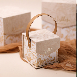 Box Wholesale Wedding Favor Box Candy Treasure Chest Box Cardboard Suitcase Gift Box