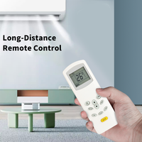 Télécommande DG11D1-02 DG11D102 compatible avec les climatiseurs Kelon Whirlpooll Daewoo RIH-2667 RIH-3267 RIH-6867
