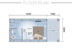 Petite cabine extérieure en bûches préfabriquées, hangar pliable, maison modulaire, Pack plat, hôtel, conteneur préfabriqué, maison Mobile, cabine - Product Image 6