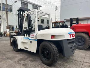 รถยกดีเซล TCM 1 ตัน มือสอง รุ่น FD100 นำเข้าจากจีน เครื่องยนต์ ISUZU 6BG1 พร้อมเกียร์ ปั๊ม มอเตอร์ ตัวเลือกที่ดีที่สุดสำหรับงานยกของกลางแจ้ง - Product Image 2