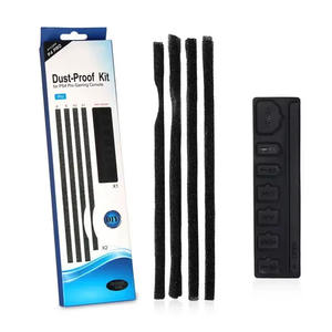Kits anti-poussière pour PS4 Pro/Slim Dust Prevention Cover pour Sony <span class=keywords><strong>Playstation</strong></span> <span class=keywords><strong>4</strong></span> Console Anti-poussière Mesh Jack Stopper <span class=keywords><strong>Pack</strong></span> - Product Image 1