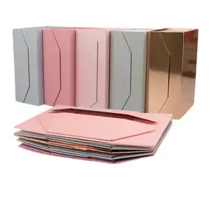 High Quality Wholesale Folding Type Gift Box Magnet Box Gift Special Paper Embossed Custom Shipping Packaging Box