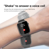 Montre connectée Miccell Wholesale avec grand écran couleur de 2,0 pouces, notification de messages en temps réel, détection de santé, appel intelligent