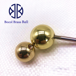 Boule en laiton massif, sphère personnalisée de haute qualité pour le lit, 50mm - Product Image 2