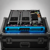 Amplificateur de puissance professionnel de classe D à 4 canaux haute puissance, amplificateur numérique stéréo 4x2000W pour caisson de basses et système de sonorisation