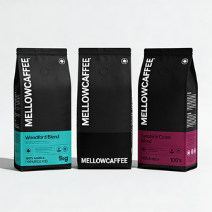 Sacchetti in Plastica con Soffietto Laterale per Caffè, Confezione Personalizzata da 340g, Busta per Caffè con Fondo Piatto - Product Image 3