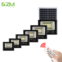 Projecteur Solaire 30W 65W 100W 200W 300W 400W 800W, Éclairage Extérieur, Lumière de Cour, Projecteur Solaire Étanche pour Usage Domestique