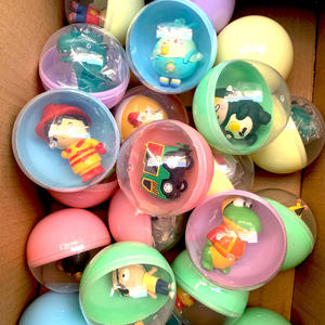 Mini 75mm kapsül oyuncaklar çoklu renkler PVC Action Figure çocuklar kızlar için partiler için klasik pençe makinesi otomat oyuncak - Product Image 4