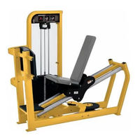 Machine de presse à jambes en acier personnalisée de haute qualité, équipement commercial de gym à sélection de charge par broche, durable JIAQUANLONG S-RS004