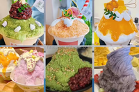 Nouvelle conception, machine à glace pilée quatre barils, broyeur de glace coréen Bingsu, machine à flocons de neige, fabricant de crème glacée en flocons