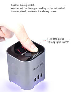 Lámpara UV Qianli <span class=keywords><strong>Iuv</strong></span> con Sensor de Luz, Lámpara de Curado de Pegamento Óptico con Aceite Verde, Lámpara de Curado UV para Curar Pegamento UV, Sin Batería - Product Image 5