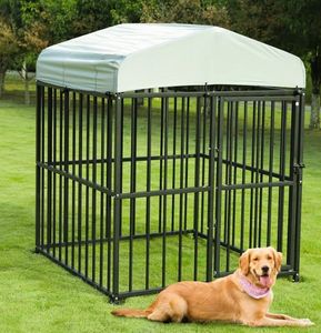 Casetas y Sistemas de Cercado para Perros de Metal para Exteriores Grandes - 6 Pies de Altura, Modelado 3D Disponible, Recubrimiento en Polvo, Instalación Rápida - Product Image 2