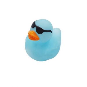 Wholesale Custom Logo 2 Inch New Glasses-Wearing Duck Water <b>Bathing</b> & Beach Play Stress Relief Toy Factory - Product Image 6