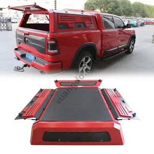 Aluminium Waterproof Truck Bed Cover for F-150 Raptor RAM Tundra, 5.5FT Pickup Bed Cover