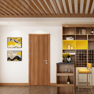 Wholesale Modern Solid Wood <strong>Door</strong> Interior <strong>Door</strong> Custom Hotel Villa <strong>Door</strong> Latch <strong>Door</strong> <strong>Reefs</strong> Floor Hinge for Heavy <strong>Doors</strong> - Product Image 1