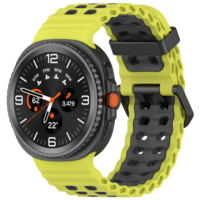 Solf Silikon armband für Samsung Galaxy Watch 8 Dual Color Ocean Uhren armband Gummi