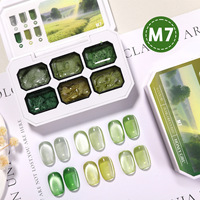 Gel UV Liquide Effet Œil de Chat Blanc 6 Grilles Haut de Gamme à Base d'Eau, Écologique, pour Nail Art DIY – Meilleures Ventes