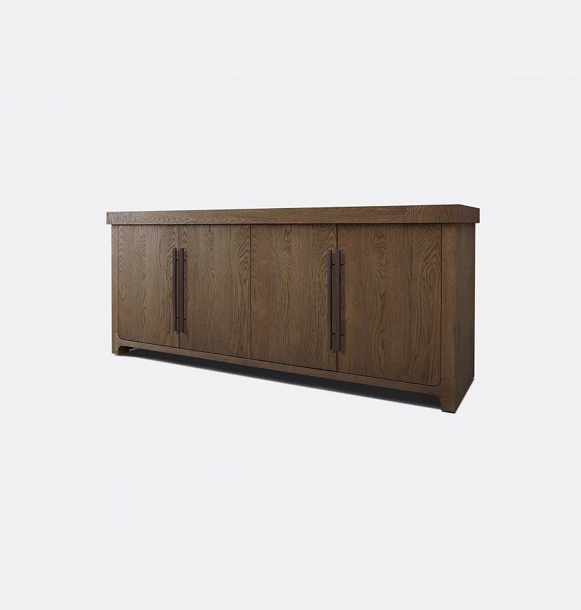 Living room storage Cabinet console table wood furniture dining room 4-door sideboard