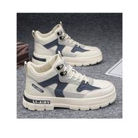 Bottes mi-montantes de sport d'extérieur pour hommes, style marche, à semelle épaisse, antidérapantes et résistantes à l'usure, baskets de court, vente en gros