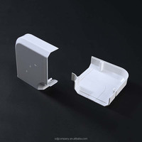 Gaine de câble en PVC blanc, mini gaine de câblage, accessoires de câblage